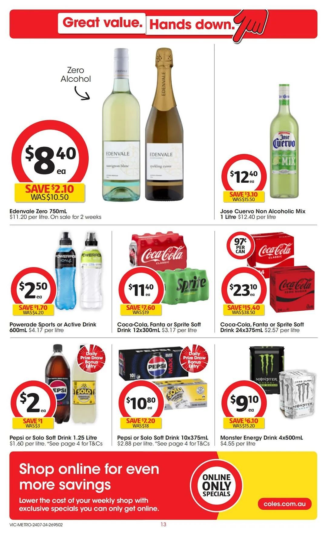 Coles 7月24日-7月30日打折，洗护半价专场、黄油鸡饭半价（组图） - 13