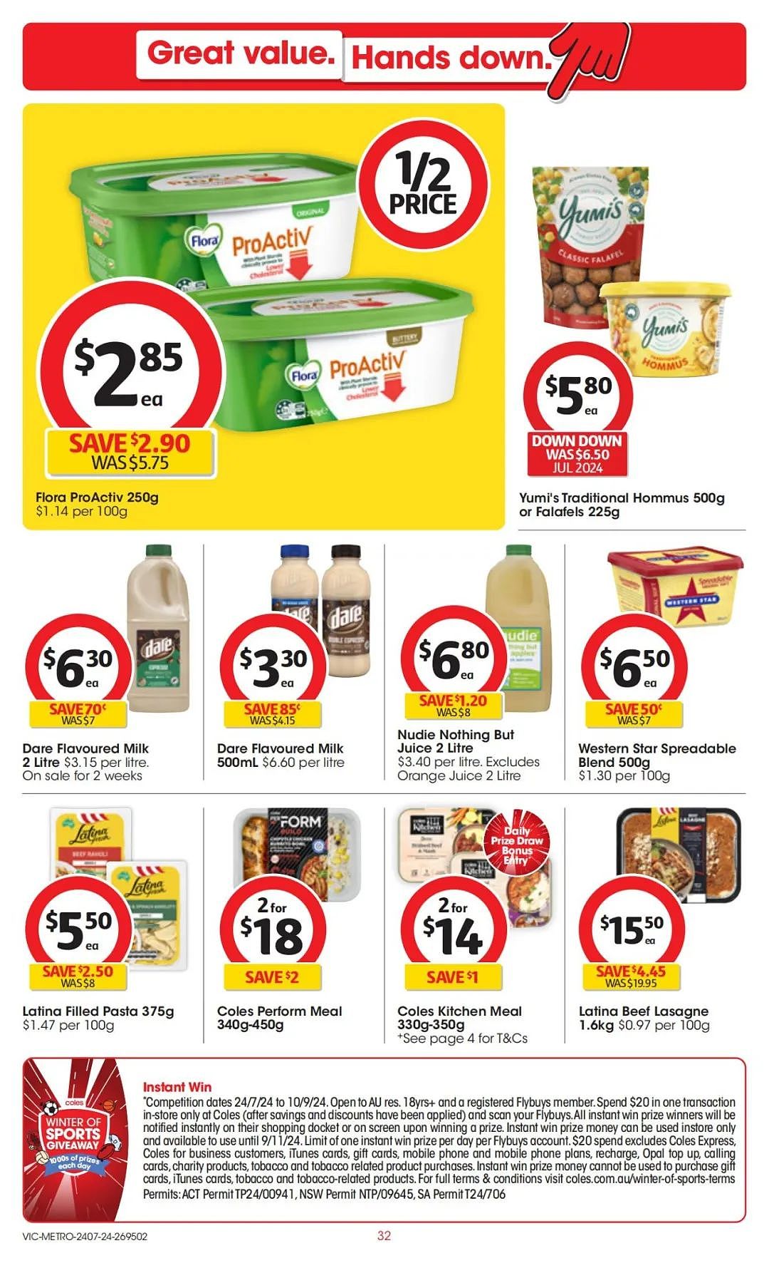 Coles 7月24日-7月30日打折，洗护半价专场、黄油鸡饭半价（组图） - 32