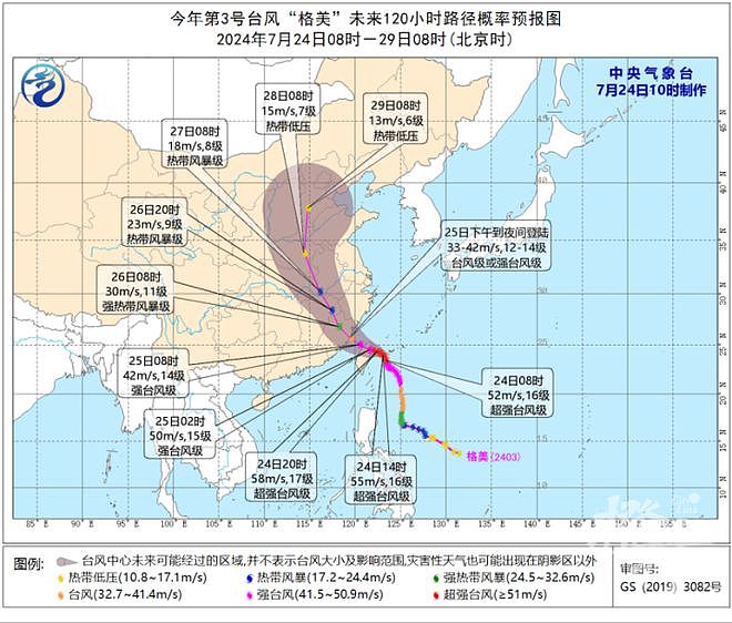 停运、关闭，游客撤离！“格美”升级成超强台风，掀起的狂浪或达6米，路径预报来了：内陆多地要警惕（组图） - 2