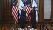 哈里斯会见以色列总理内塔尼亚胡：是时候结束以巴战争了（组图）