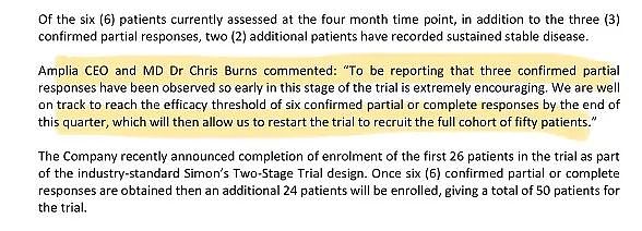 【异动股】Amplia Therapeutics Ltd (ASX：ATX）飙升61%：胰腺癌候选药临试3名患者肿瘤病变显著缓解 - 3