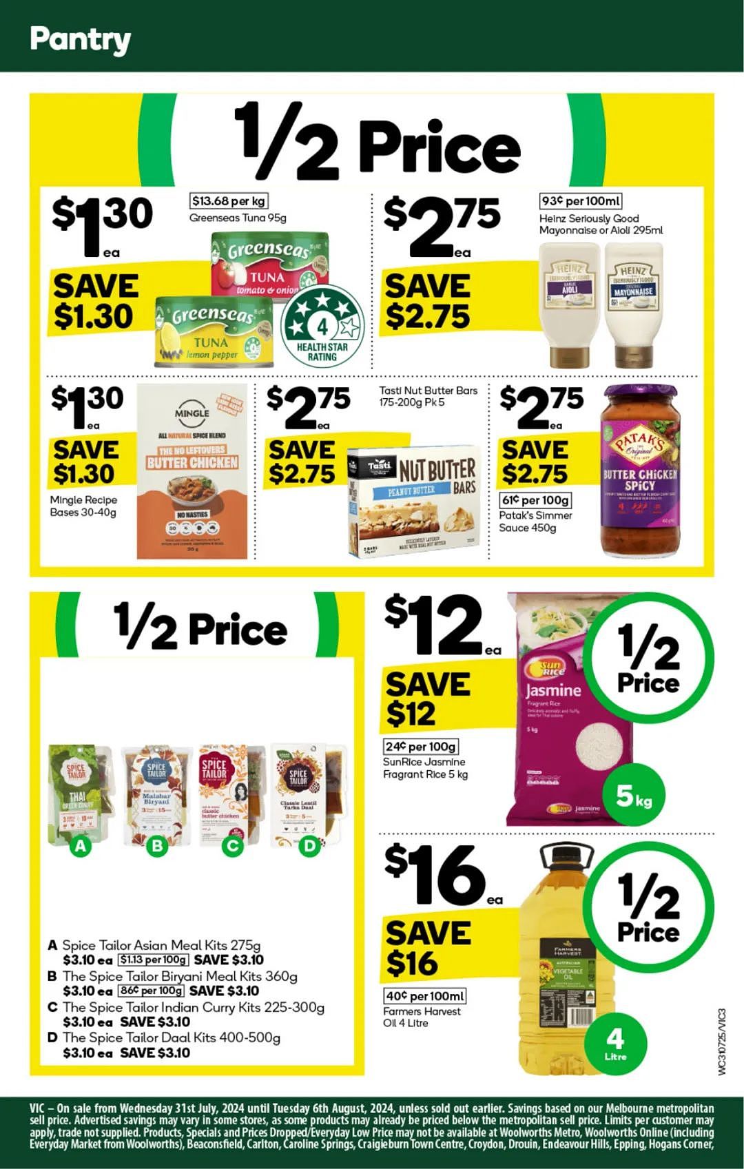 Woolworths7月31日-8月6日打折，培根、油半价（组图） - 3