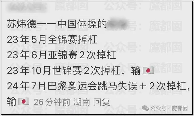 热搜第一！苏炜德掉杠2次丢团体金牌，李小双怒曝体操内幕（视频/组图） - 68