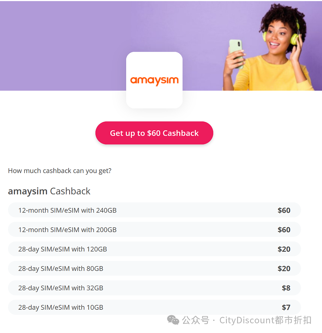 别再错过！【Amaysim】4刀买到120GB流量（组图） - 2