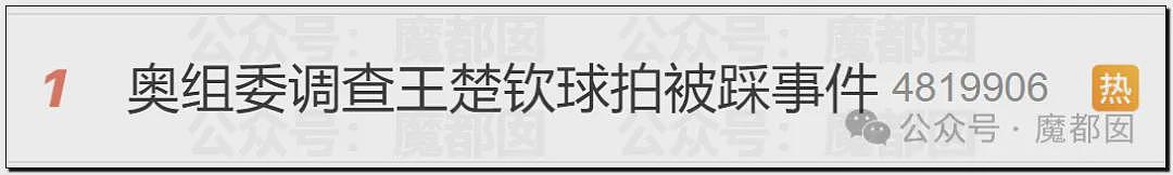 奥组委介入！王楚钦球拍疑被人为故意跪压活生生掰断！凶手3488号记者被扒（组图） - 66