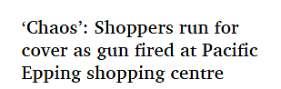 突发！惊曝大规模枪击，4人死伤！华人区遭疯狂扫射，华男遇害！澳洲一购物中心发生枪击，人群尖叫逃命（组图） - 5
