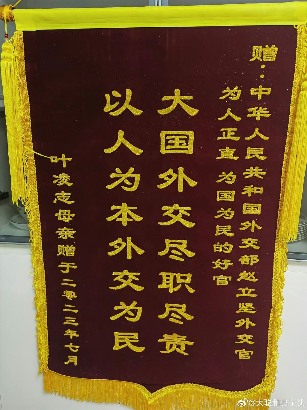 赵立坚妻子再晒恩爱合照！高喊：你是最优秀的共产党员（组图） - 4