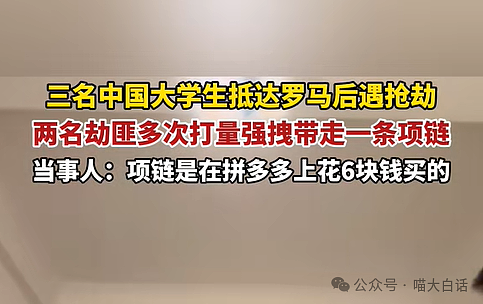 【爆笑】“大学生在国外旅游被抢后……”哈哈哈哈哈这结局意想不到啊（组图） - 4