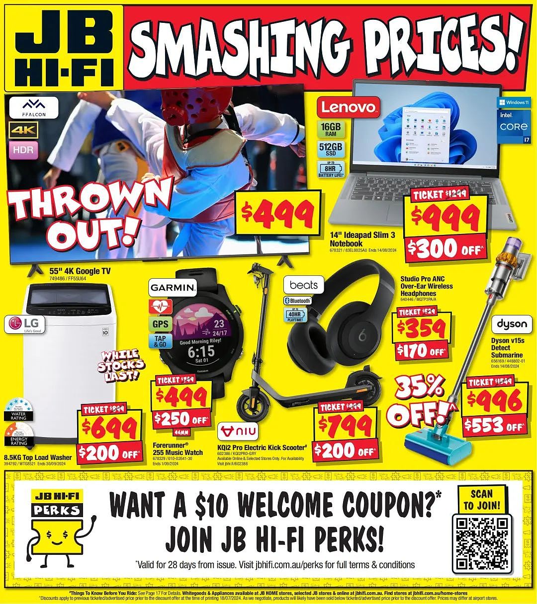 JB Hi-Fi 折扣 | 三星 Z Flip6折叠屏手机$1799，Roomba扫地机器人$769（组图） - 24