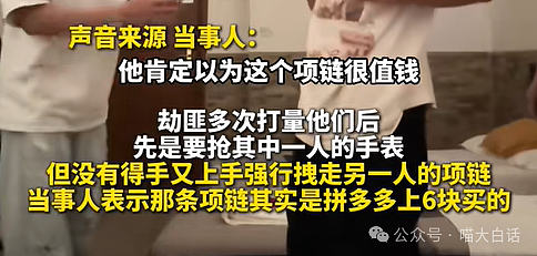 【爆笑】“大学生在国外旅游被抢后……”哈哈哈哈哈这结局意想不到啊（组图） - 5