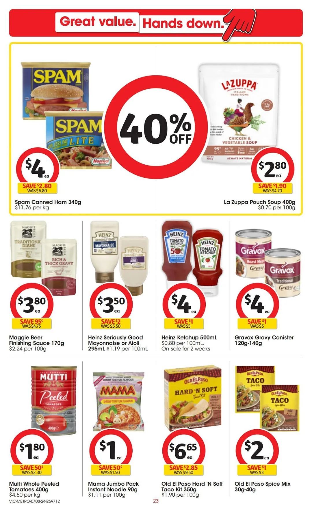 Coles 8月7日-8月13日打折，红袋米、鱿鱼条半价（组图） - 23