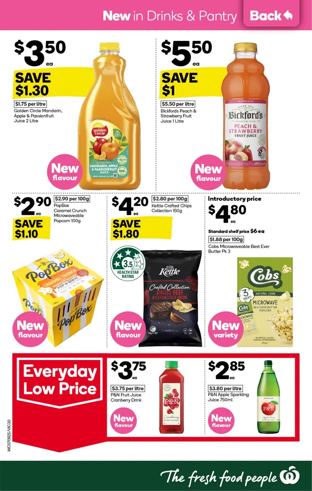 Woolworths 8月7日-8月13日打折，香肠、肉派、高汤半价（组图） - 30