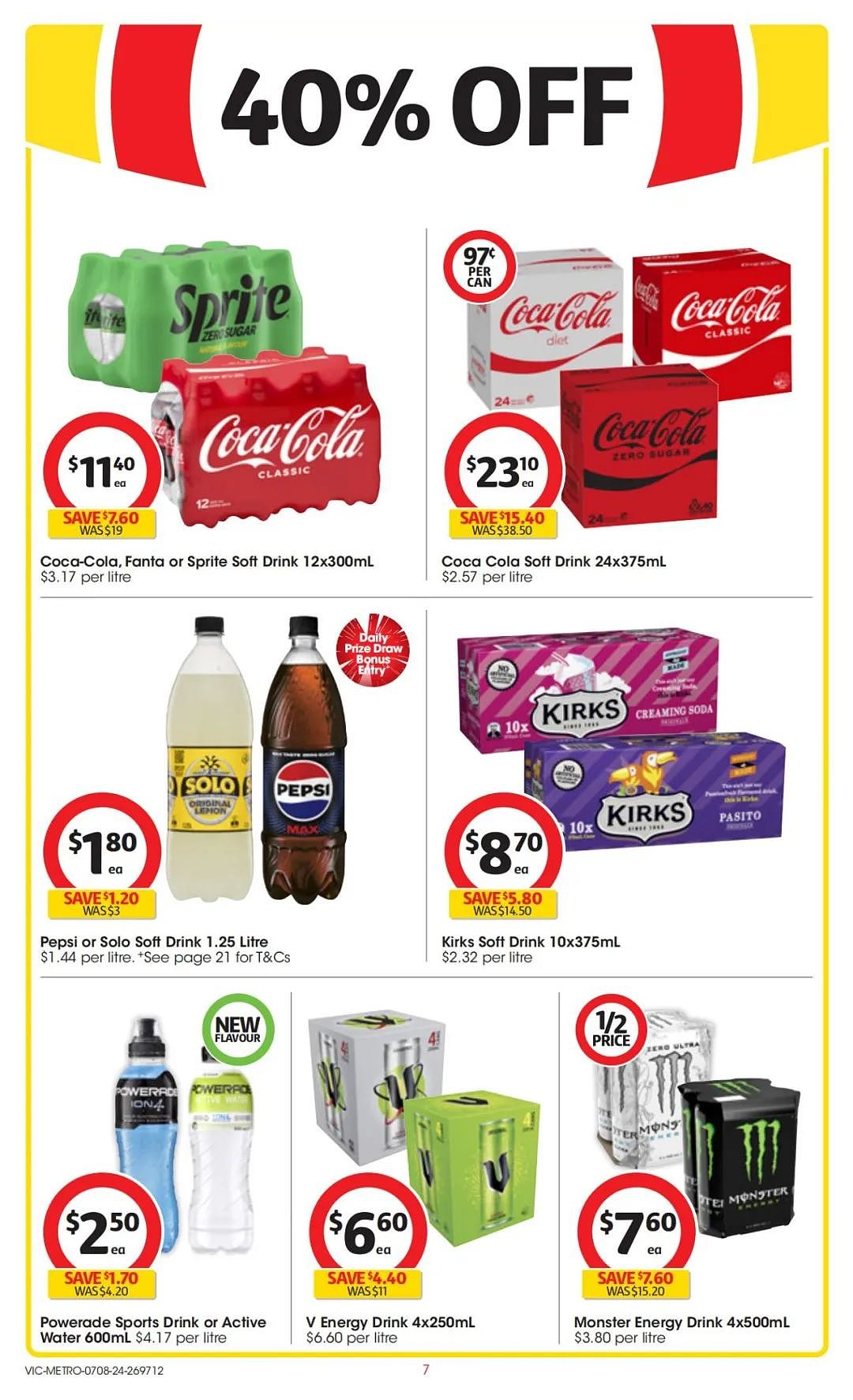 Coles 8月7日-8月13日打折，红袋米、鱿鱼条半价（组图） - 7