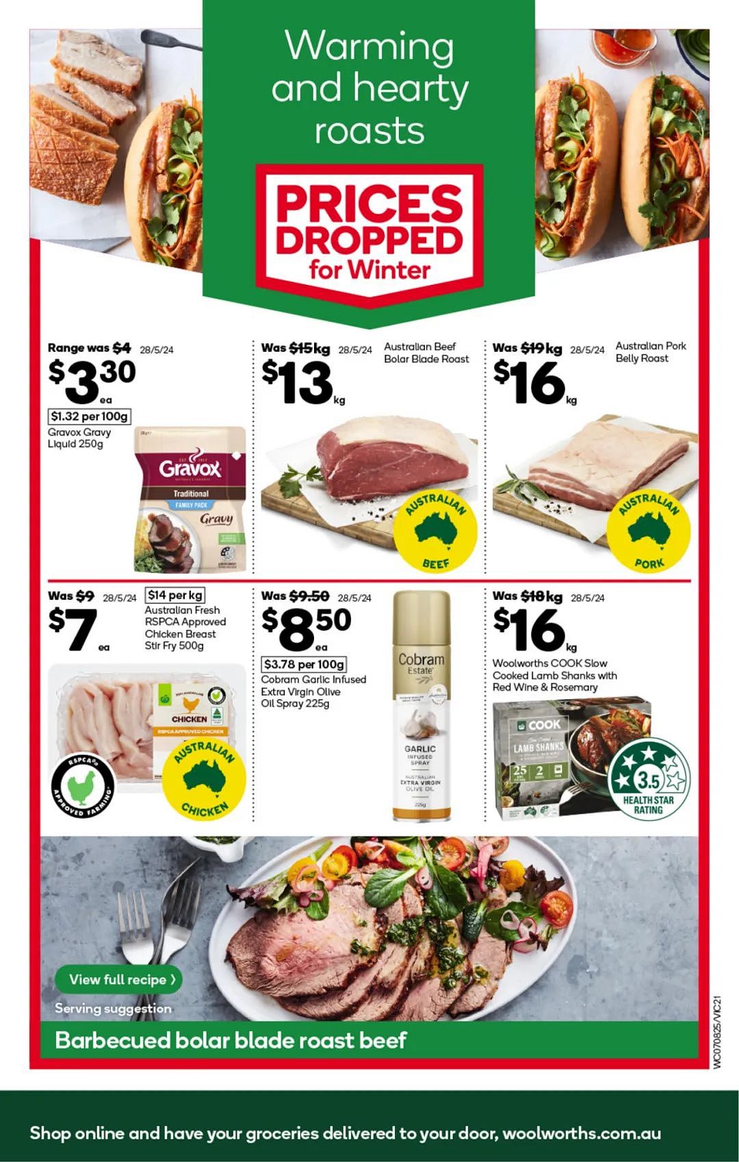 Woolworths 8月7日-8月13日打折，香肠、肉派、高汤半价（组图） - 21