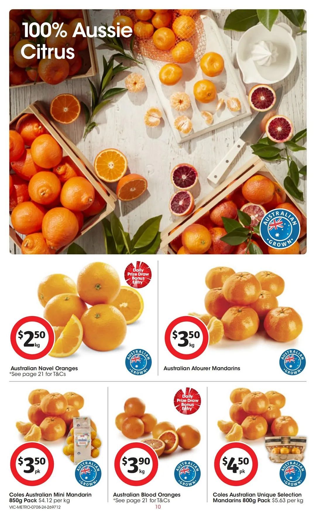 Coles 8月7日-8月13日打折，红袋米、鱿鱼条半价（组图） - 10