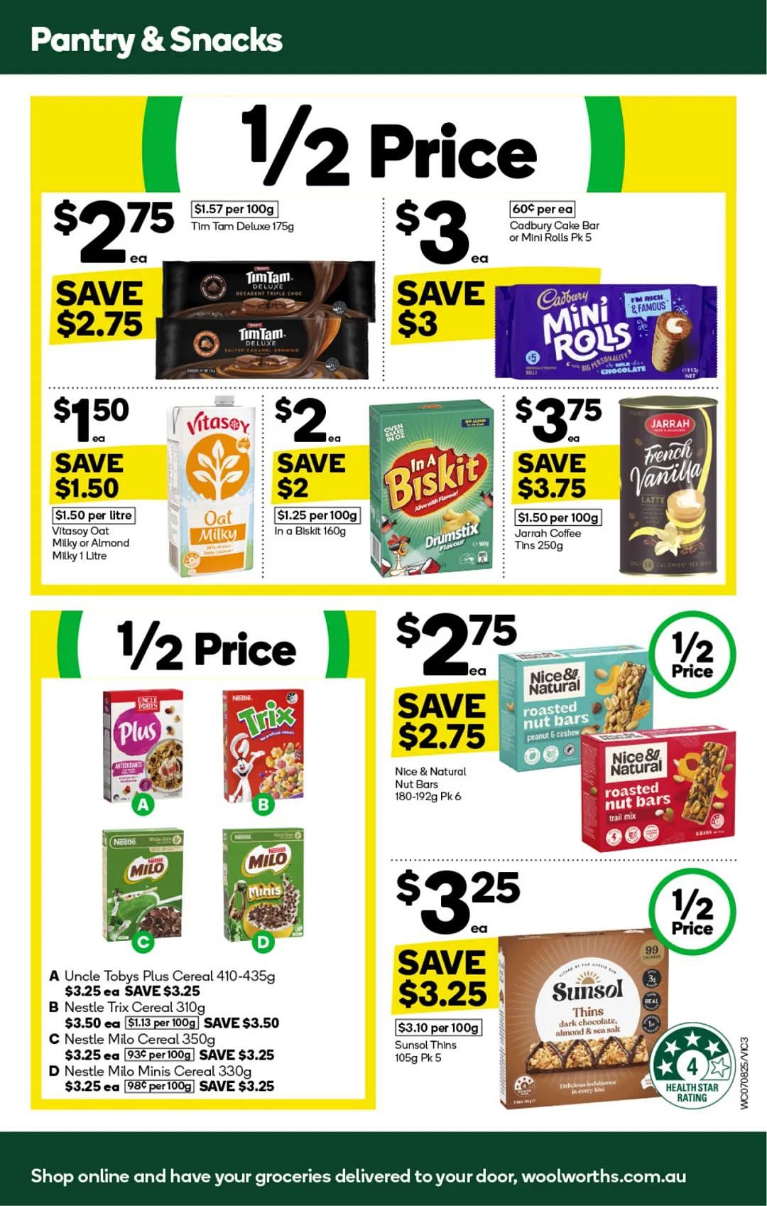 Woolworths 8月7日-8月13日打折，香肠、肉派、高汤半价（组图） - 3