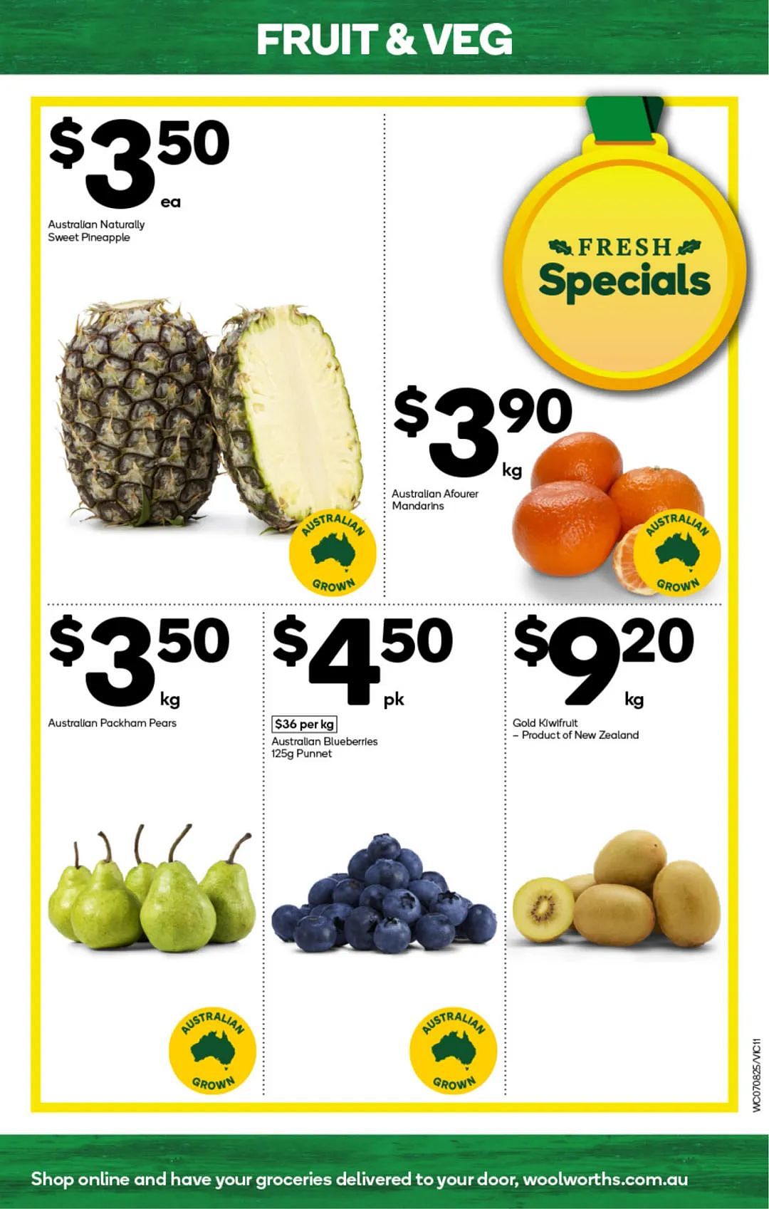 Woolworths 8月7日-8月13日打折，香肠、肉派、高汤半价（组图） - 11