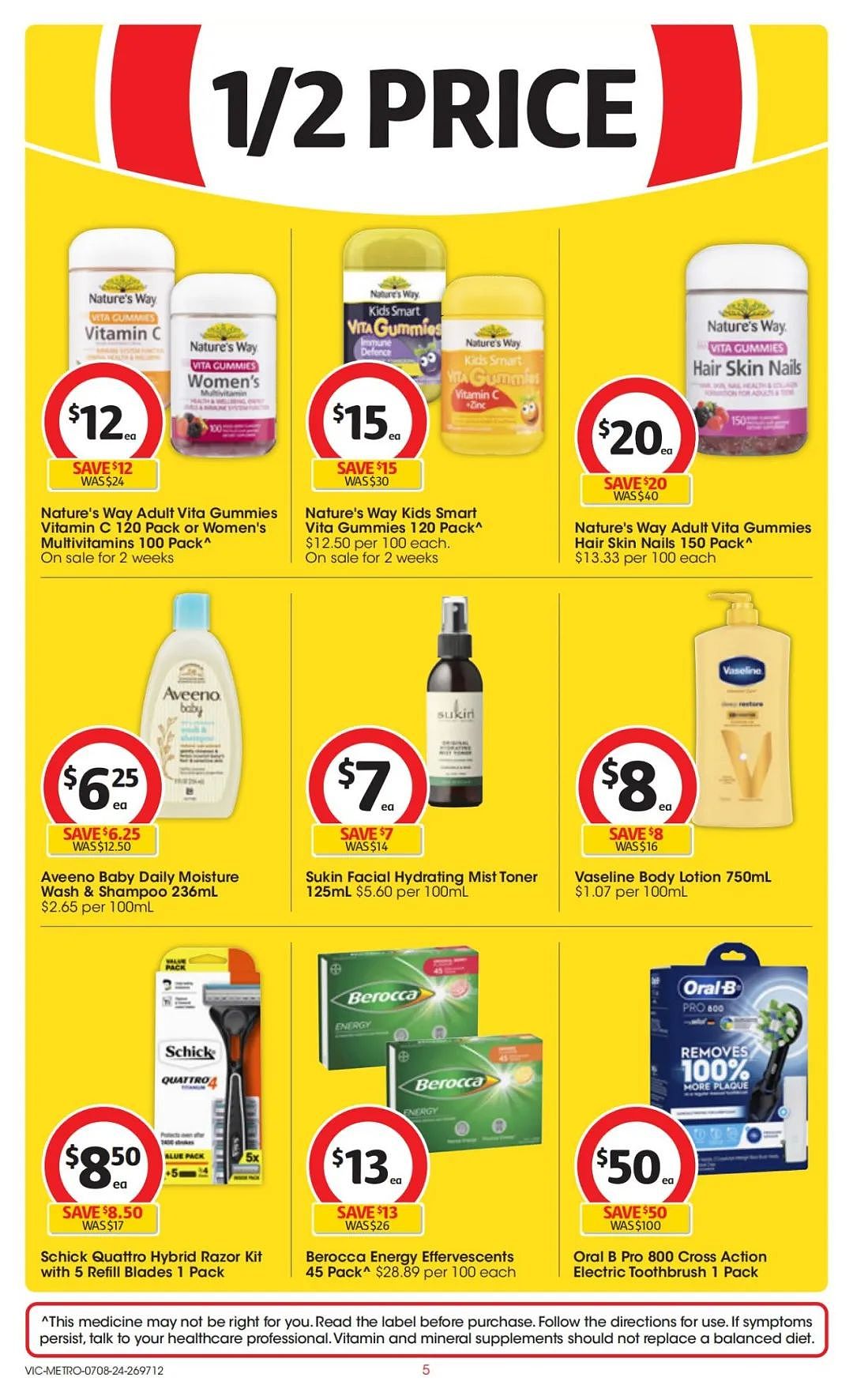 Coles 8月7日-8月13日打折，红袋米、鱿鱼条半价（组图） - 5