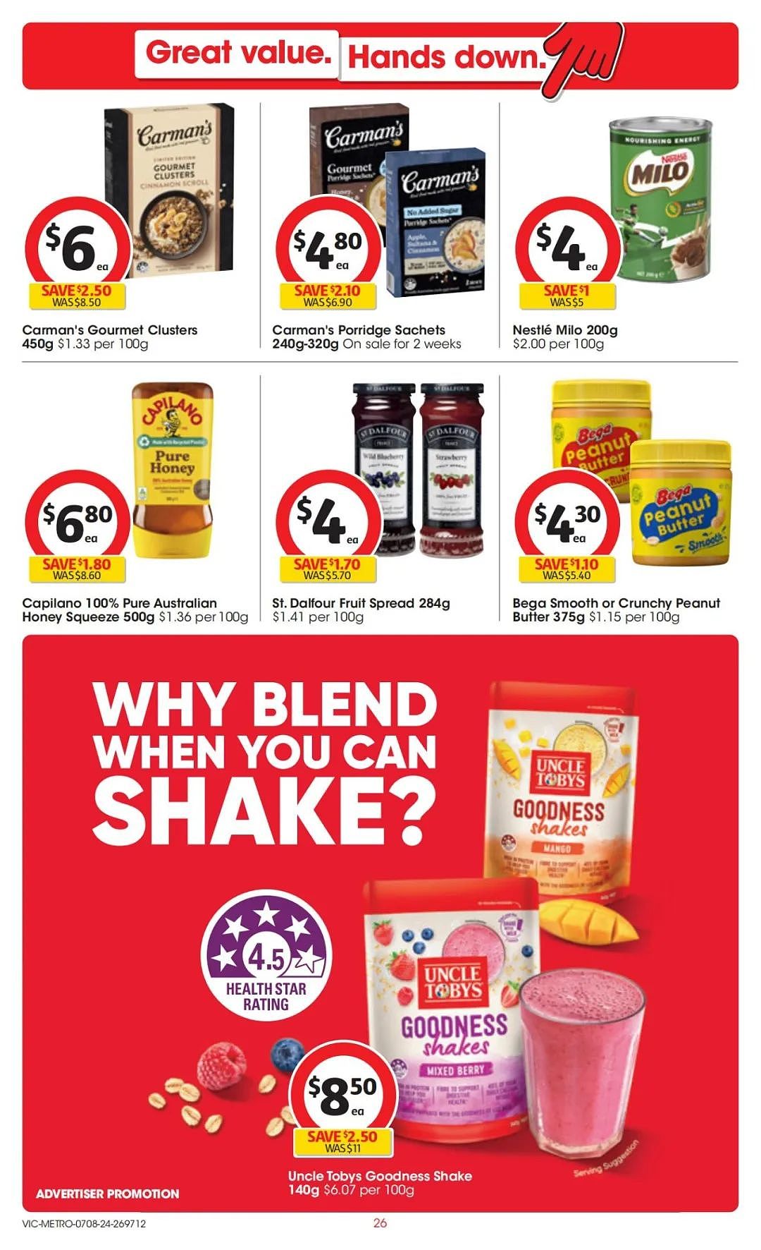 Coles 8月7日-8月13日打折，红袋米、鱿鱼条半价（组图） - 26