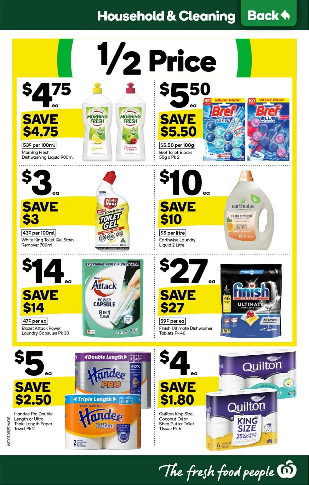 Woolworths 8月7日-8月13日打折，香肠、肉派、高汤半价（组图） - 8