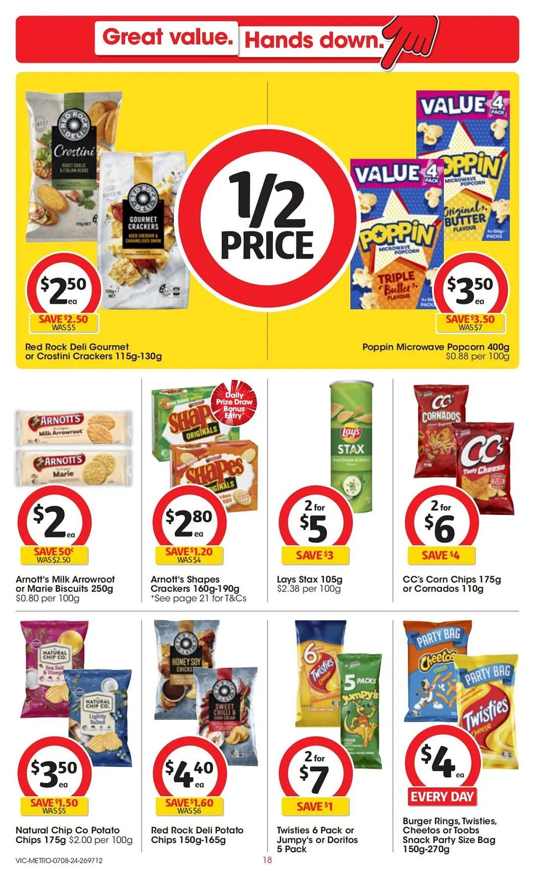 Coles 8月7日-8月13日打折，红袋米、鱿鱼条半价（组图） - 18