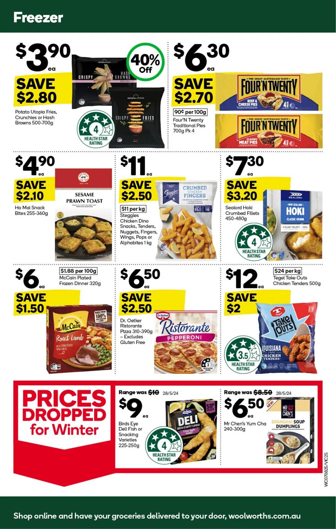 Woolworths 8月7日-8月13日打折，香肠、肉派、高汤半价（组图） - 25