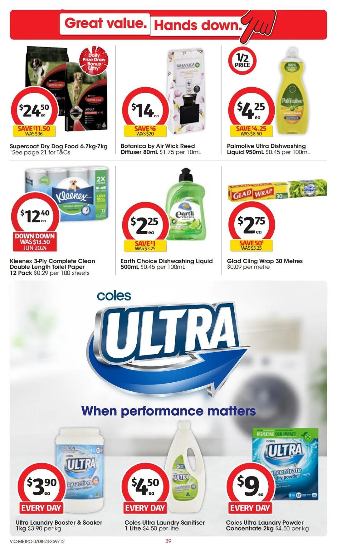 Coles 8月7日-8月13日打折，红袋米、鱿鱼条半价（组图） - 39