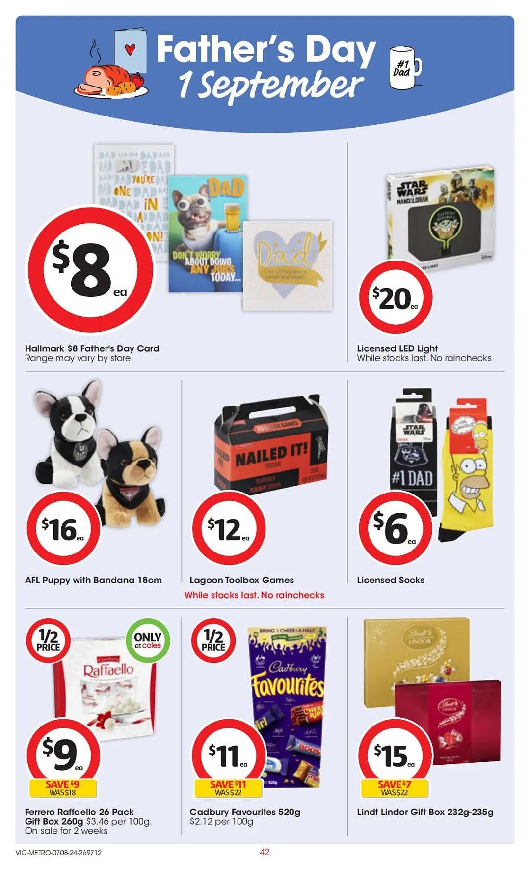 Coles 8月7日-8月13日打折，红袋米、鱿鱼条半价（组图） - 42