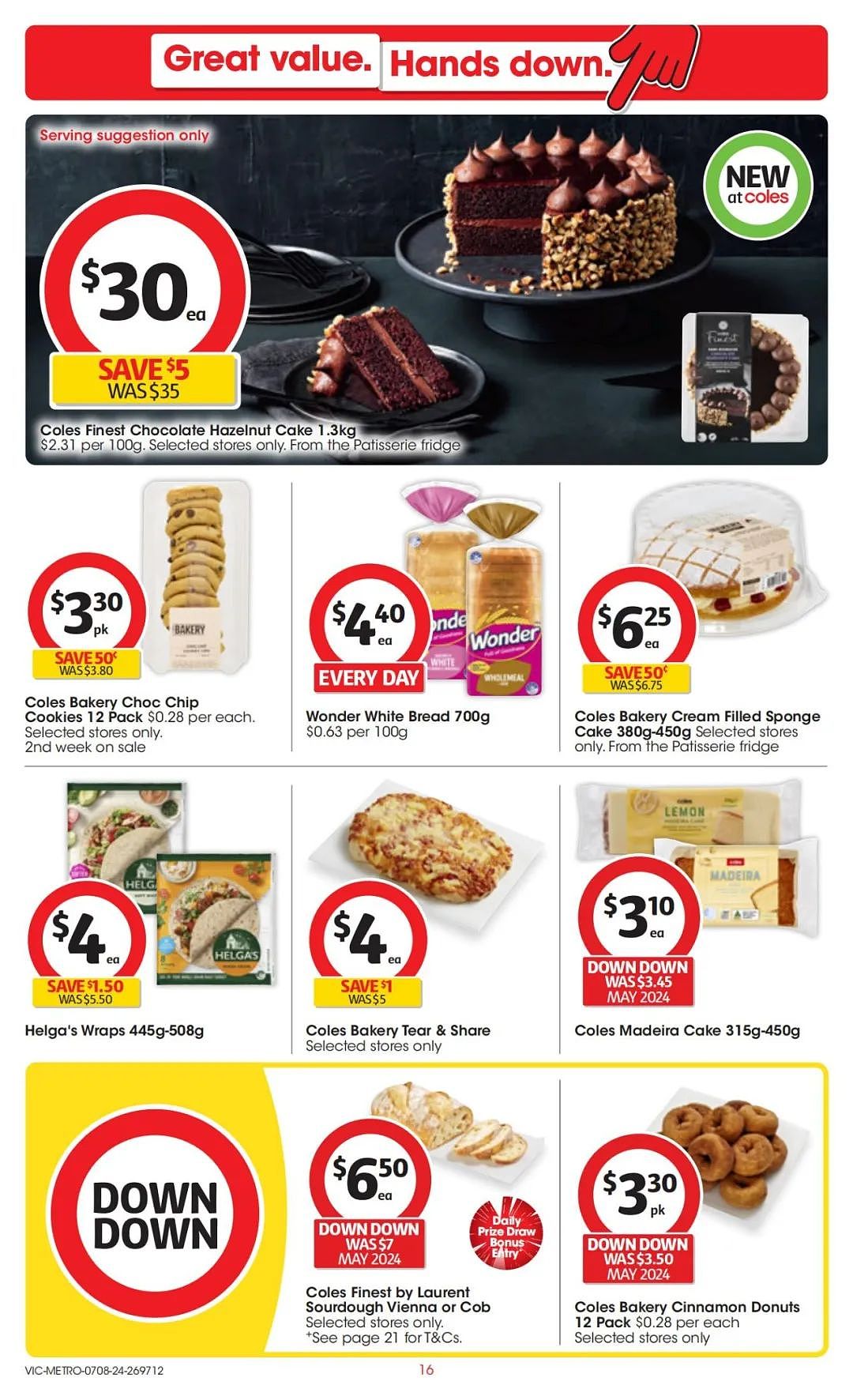 Coles 8月7日-8月13日打折，红袋米、鱿鱼条半价（组图） - 16