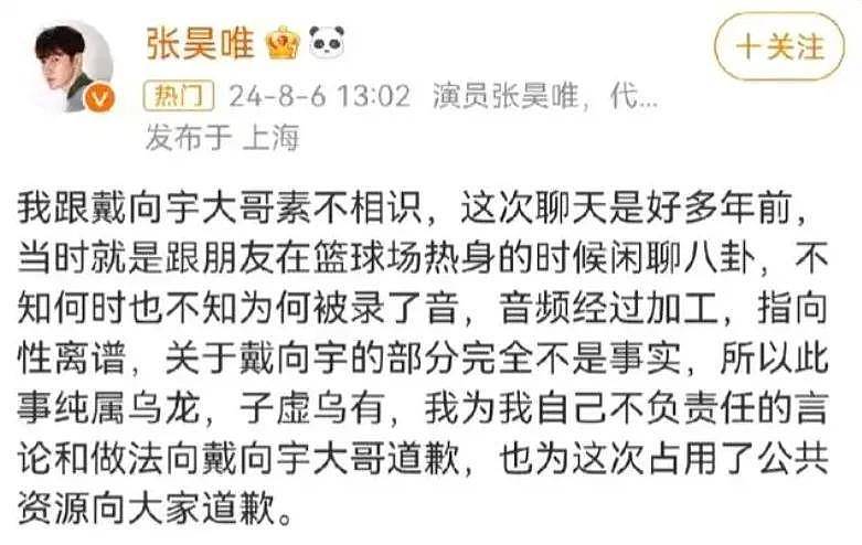 陈紫函老公戴向宇被同行曝嫖娼，男方晒无犯罪记录，陈紫函发长文力挺反被嘲？（组图） - 9