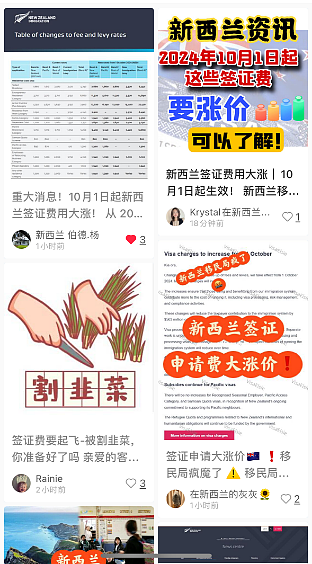 新西兰移民局疯魔了！华人又要被“割韭菜”，官网爆炸消息：有RV也逃不过….（组图） - 1