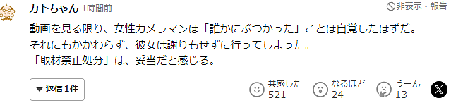 冲撞王楚钦的瑞典女记者被处罚！飘洋过海传到日本后，网友的留言亮了...（视频/组图） - 4