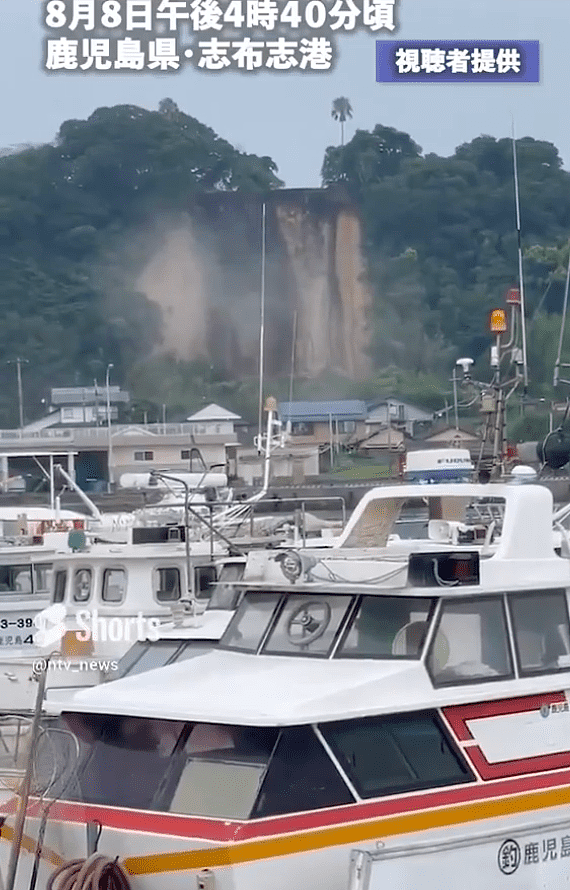 日本宫崎县7.1级地震至少12伤！海啸警报解除，鹿儿岛山崩地裂画面曝！亲历者：好不容易逃出来（视频/组图） - 5