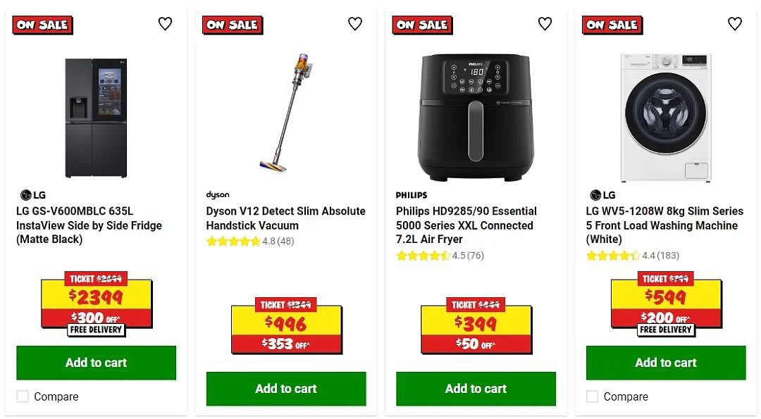 JB Hi-Fi 折扣 | 戴森吹风机$499，NutriBullet榨汁机$111.2，iRobot扫托一体机器人直降$4XX - 5