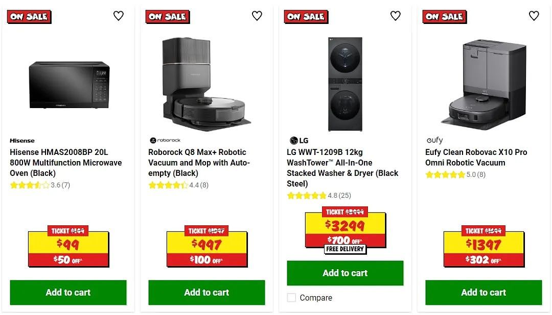 JB Hi-Fi 折扣 | 戴森吹风机$499，NutriBullet榨汁机$111.2，iRobot扫托一体机器人直降$4XX - 3