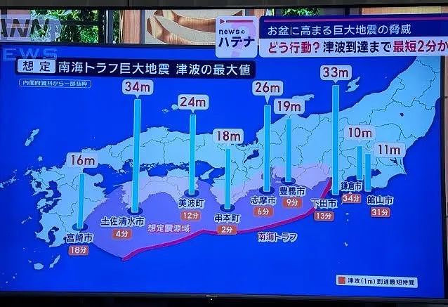 刷屏热议！日本首次发布南海海槽大地震预警，历史上的周期性地震真的会来吗...（组图） - 14