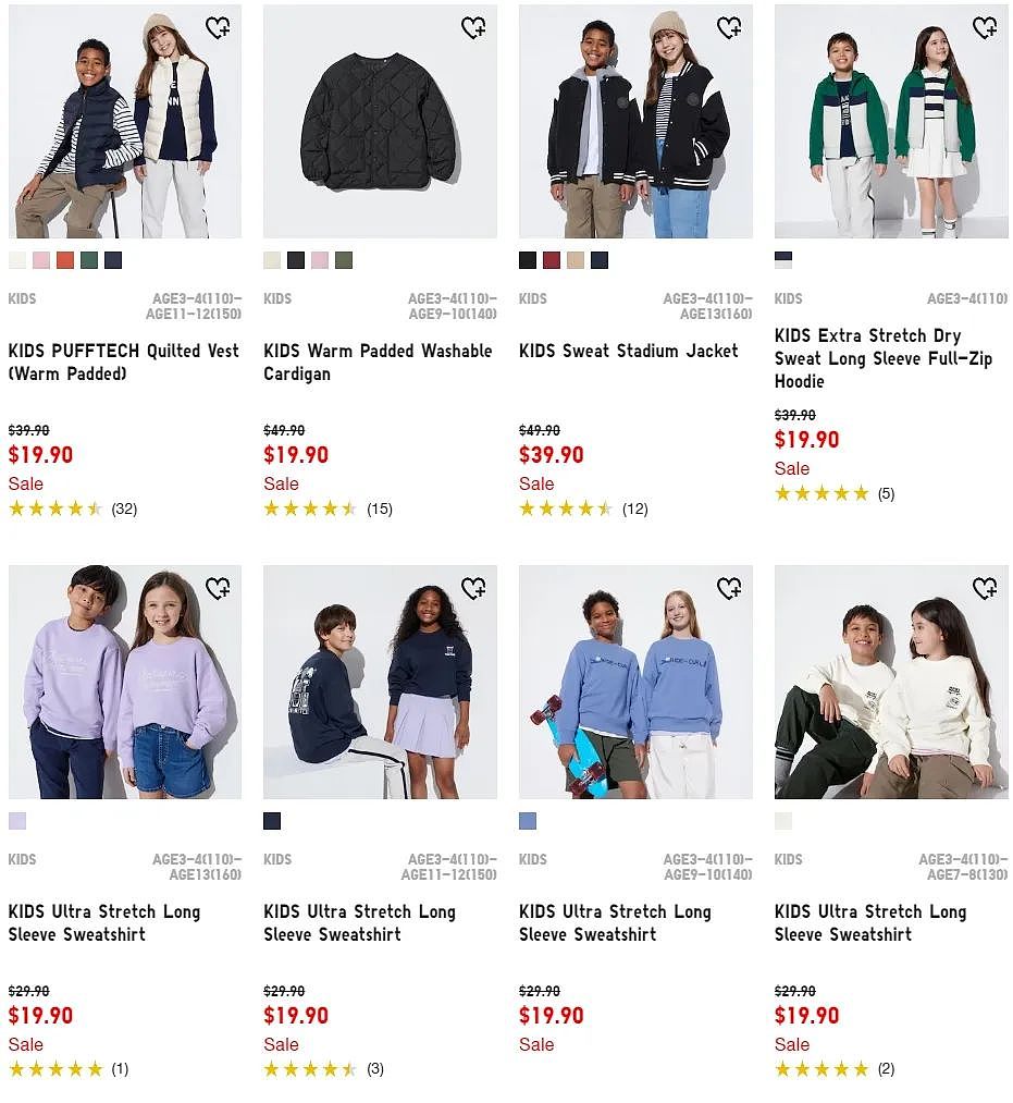 优衣库折扣 | 羽绒服、羽绒马甲低至$49.99，T恤、打底衫低至$14.9（组图） - 5