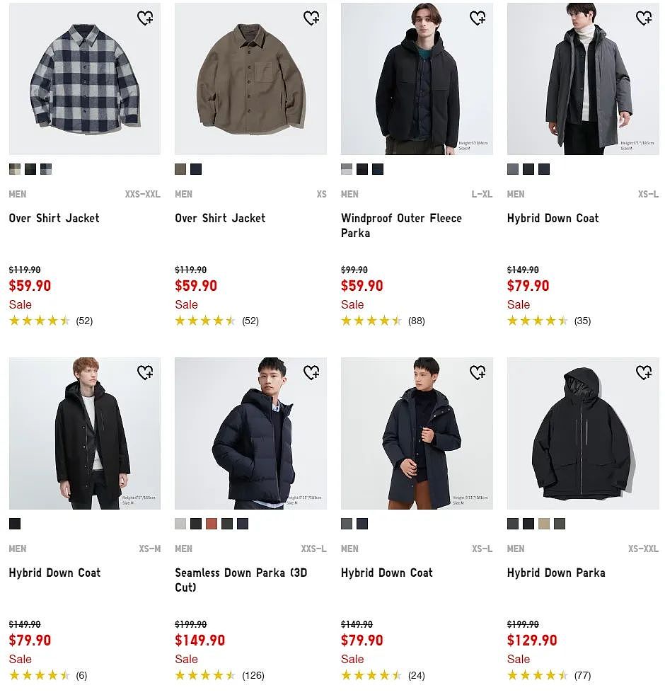 优衣库折扣 | 羽绒服、羽绒马甲低至$49.99，T恤、打底衫低至$14.9（组图） - 3