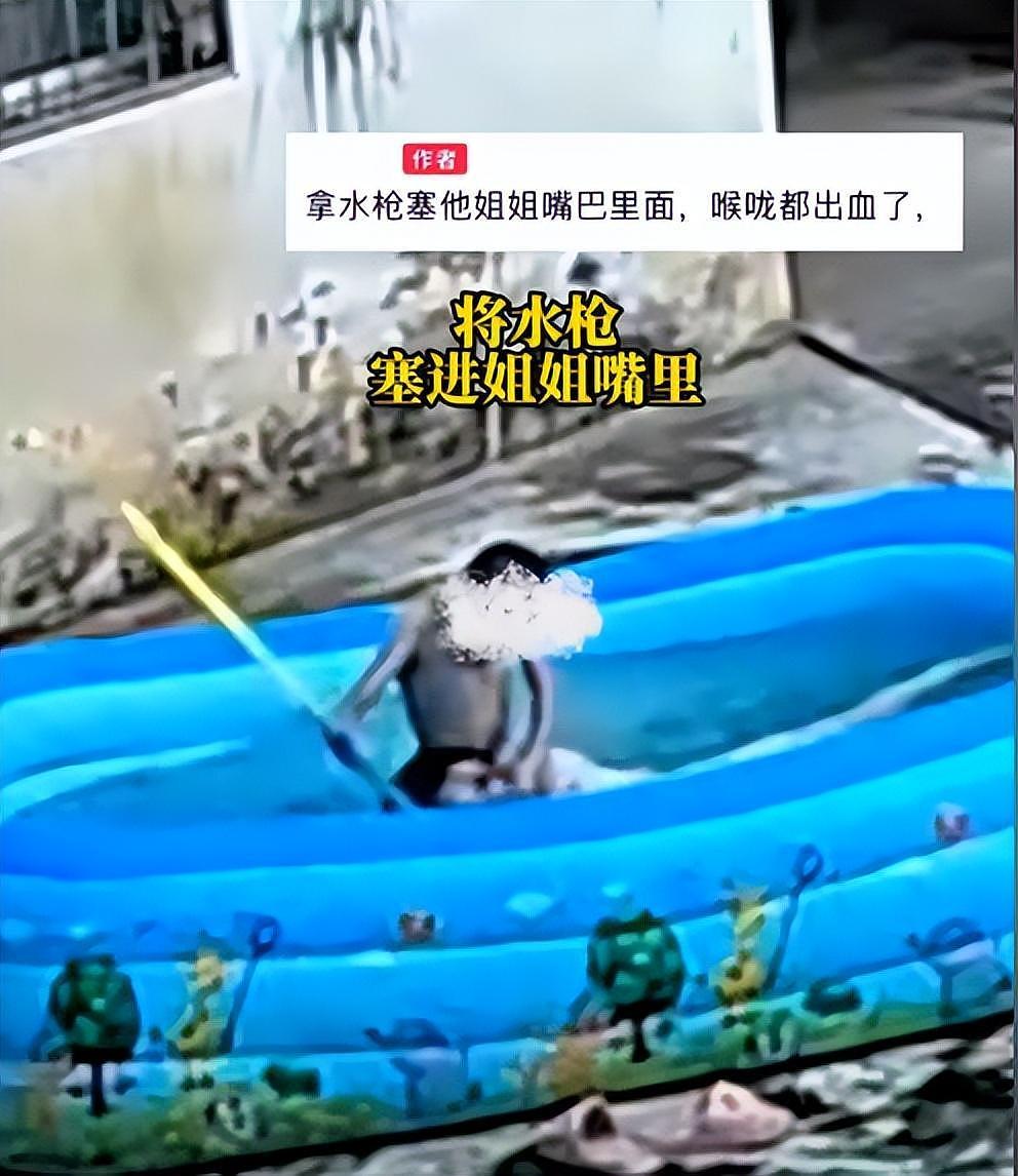 湖南女孩被弟弟按死在水里：喉咙流血受伤，妈妈发声，全家被网曝（视频/组图） - 15