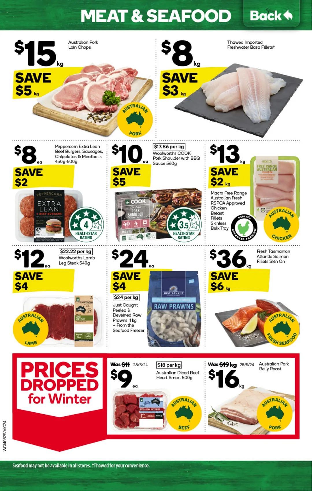 Woolworths 8月14日-8月20日打折，porterhouse牛排6折（组图） - 20