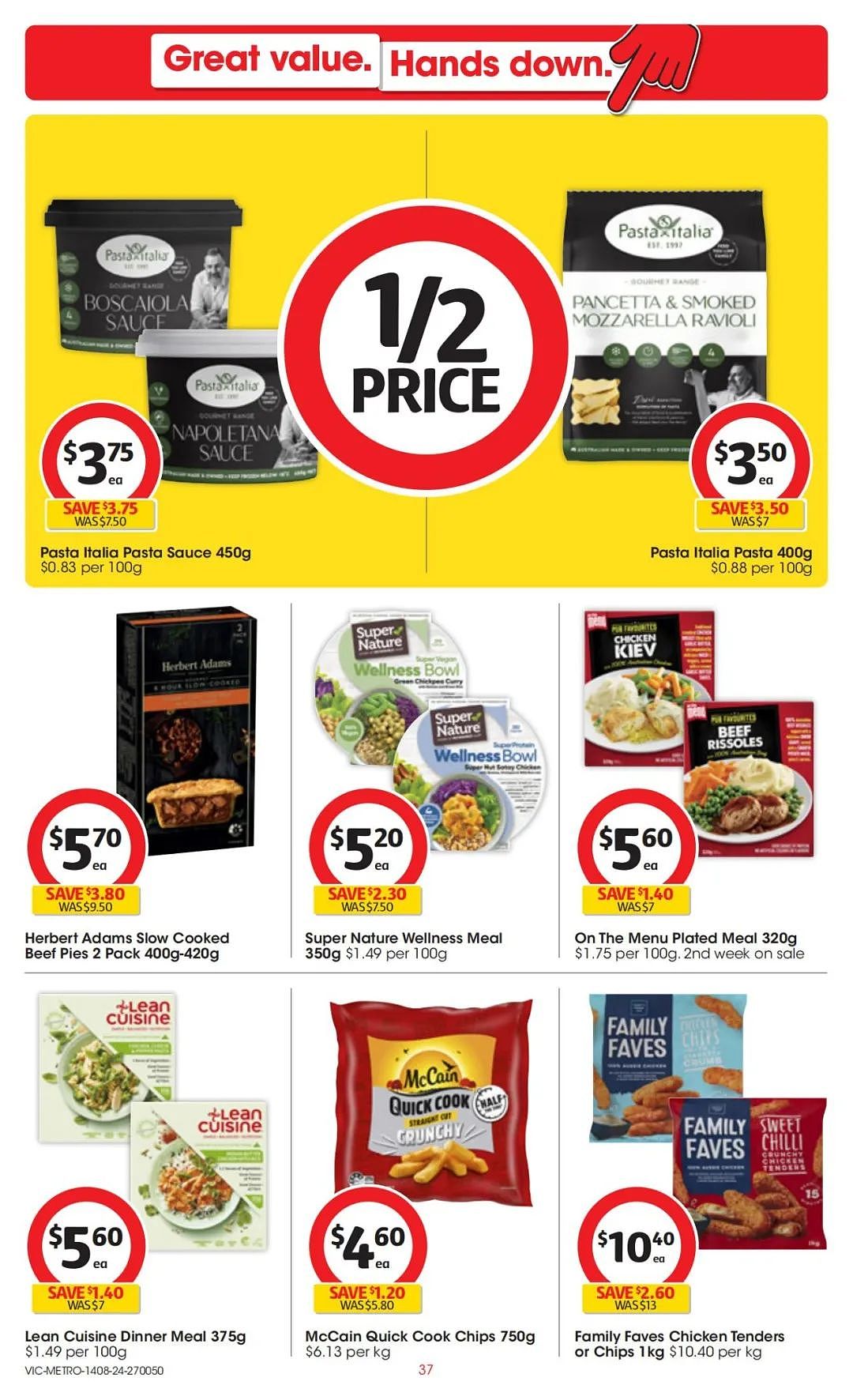 Coles 8月14日-8月20日打折，香草考拉蛋糕、花生酱、益生菌、能量水全场半价（组图） - 37