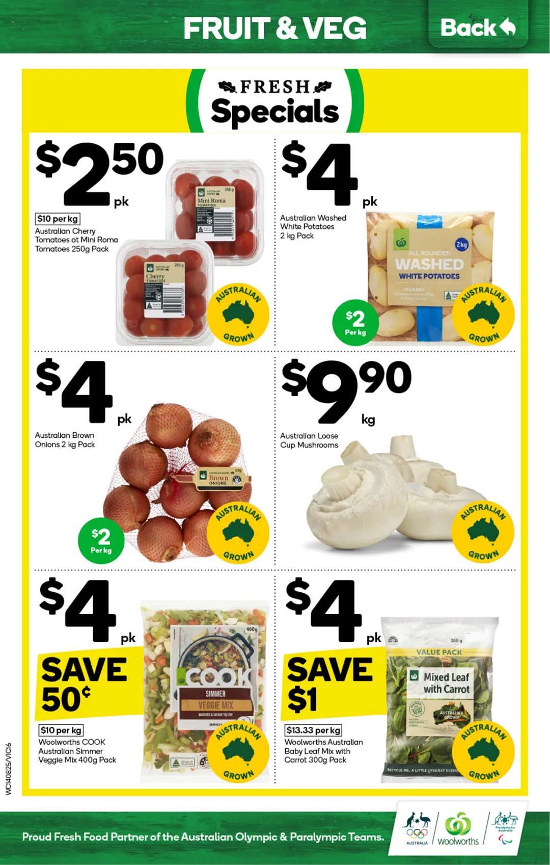 Woolworths 8月14日-8月20日打折，porterhouse牛排6折（组图） - 16