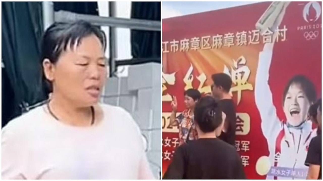 全红婵母亲感叹：人太多了不敢让女儿回家，家乡连夜修路建停车场（组图） - 1