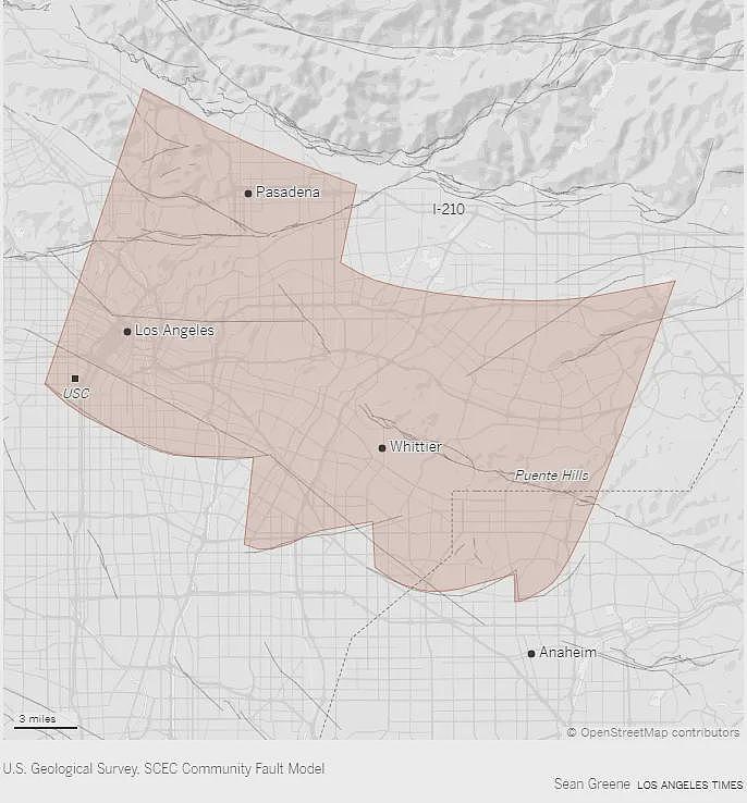 吓人！美国洛杉矶华人区地下有条恐怖断层，若发生7.0级地震，整个华人区恐被摧毁（组图） - 4