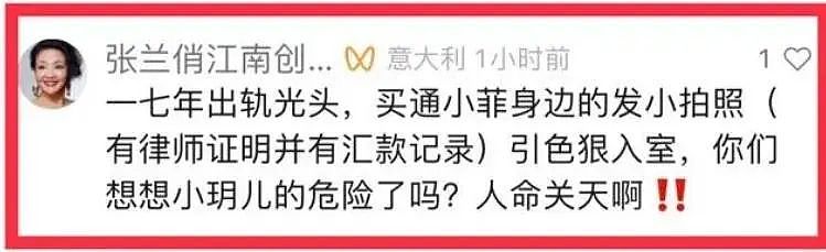 张兰大S彻底开战！互相都想把对方送进去，S妈三个字亮出决心（组图） - 5