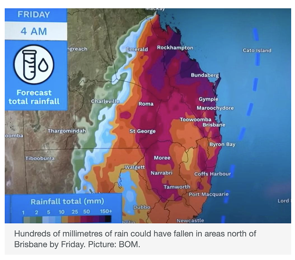 悉尼人准备好了吗？又要持续暴雨了！澳洲多地将迎10年来最强降雨，官方已经发布警告...（组图） - 2