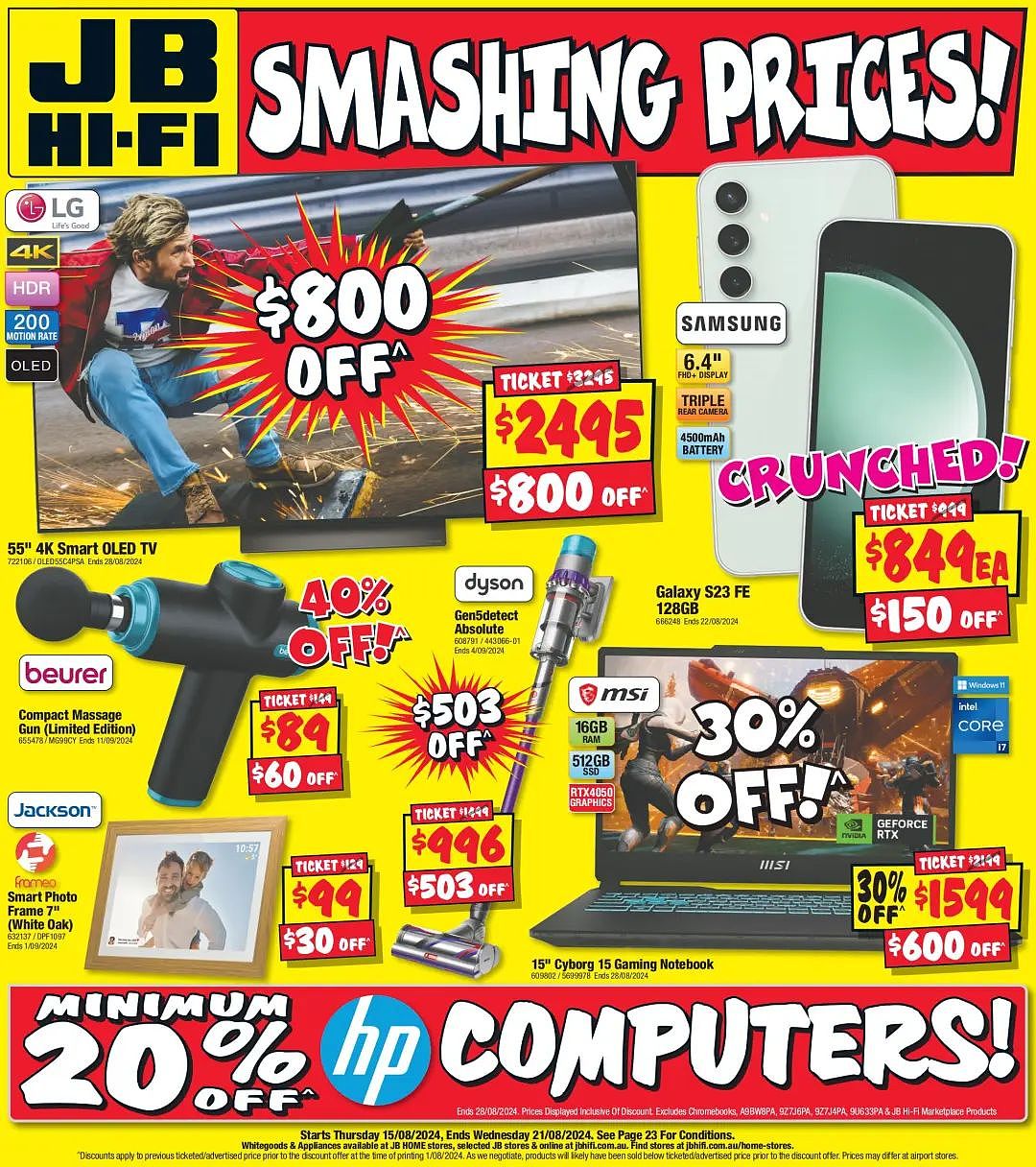 JB Hi-Fi 折扣 | Beurer筋膜枪6折，戴森G5吸尘器直降$500！（组图） - 1