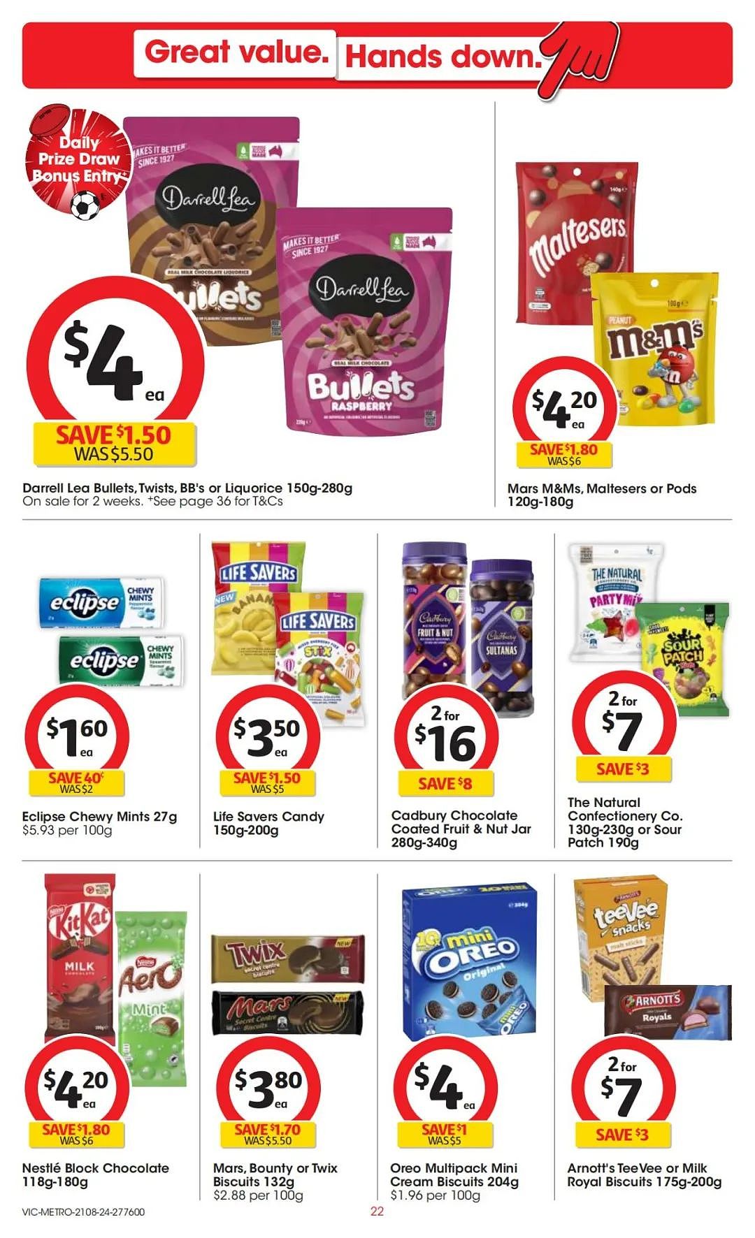 Coles 8月21日-8月27日打折，冷冻虾仁半价（组图） - 22