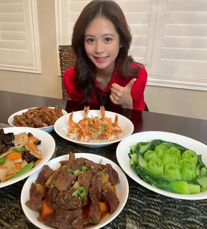 翁虹16岁女儿准备出道，酷爱做美食，遗传了妈妈的高颜值（组图） - 8