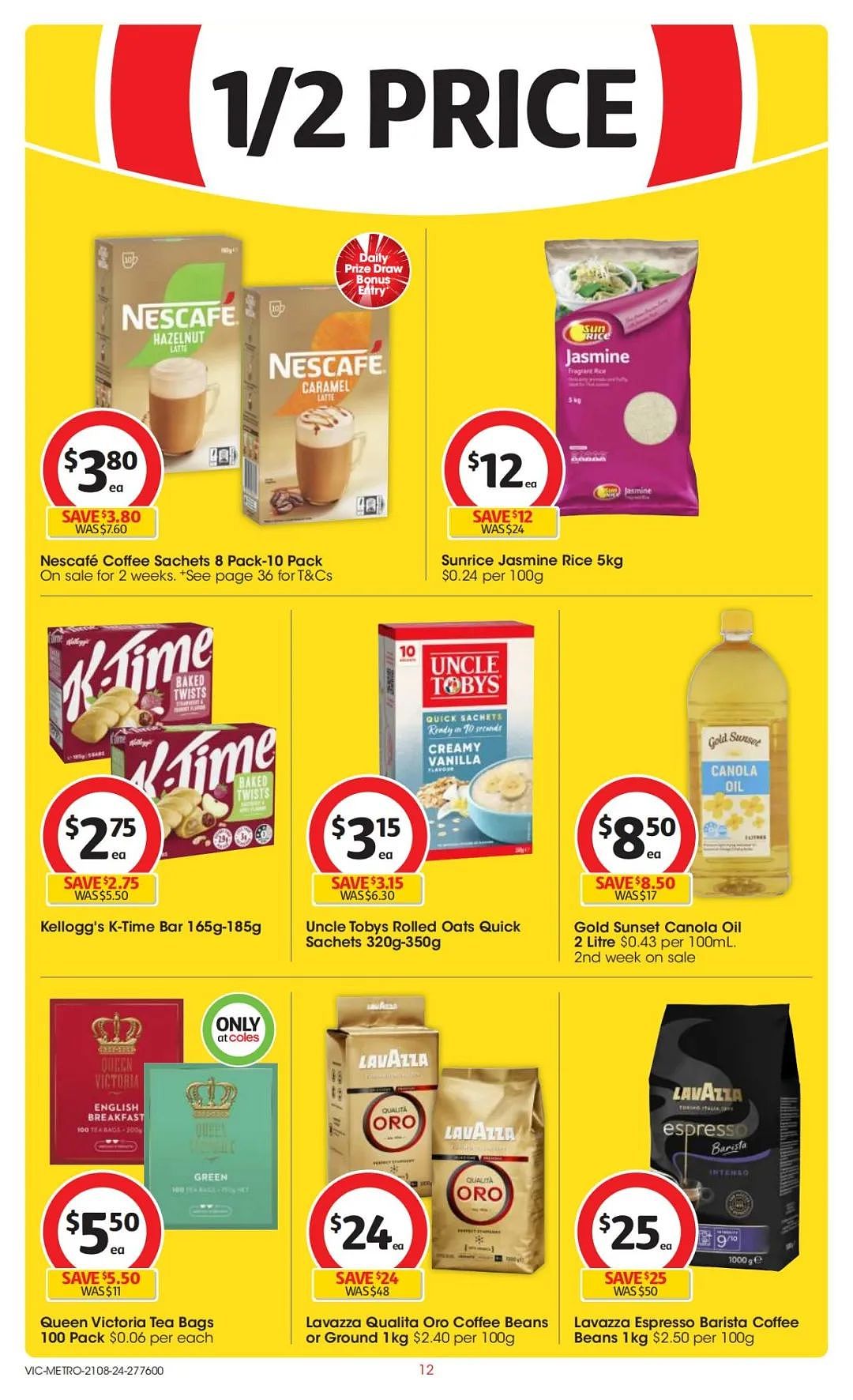 Coles 8月21日-8月27日打折，冷冻虾仁半价（组图） - 12